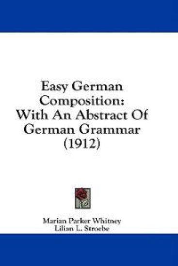 Easy German Composition