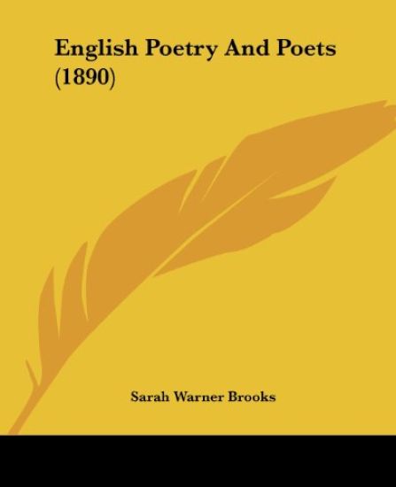 English Poetry And Poets (1890)