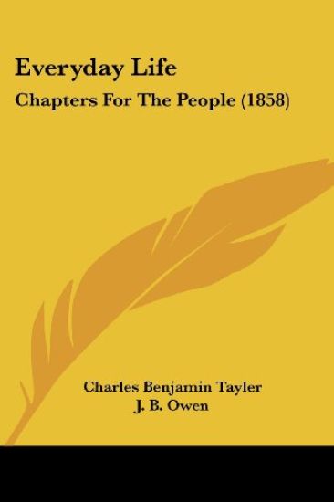 Everyday Life: Chapters For The People (1858)