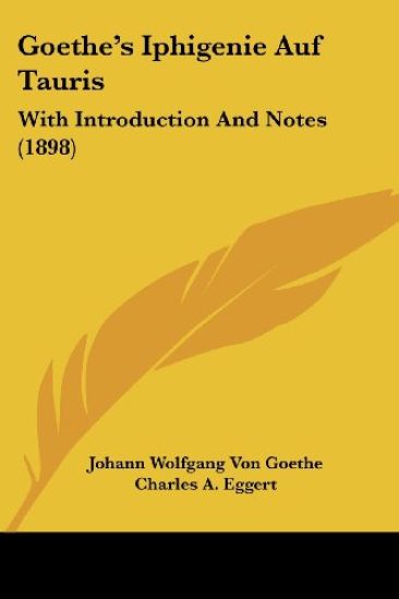 Goethe's Iphigenie Auf Tauris