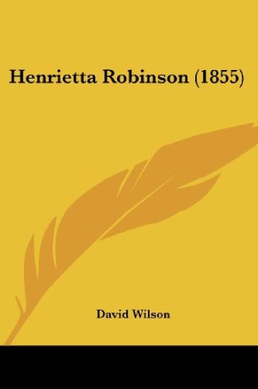 Henrietta Robinson (1855)