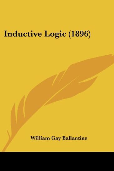 Inductive Logic (1896)