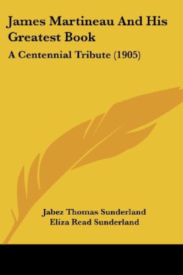 James Martineau And His Greatest Book