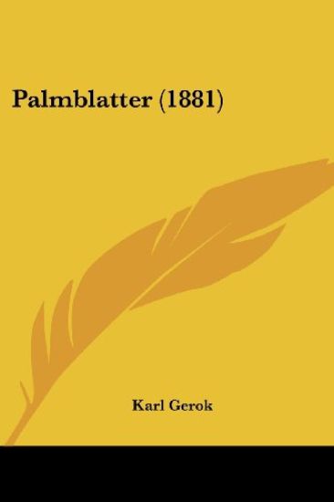 Palmblatter (1881)