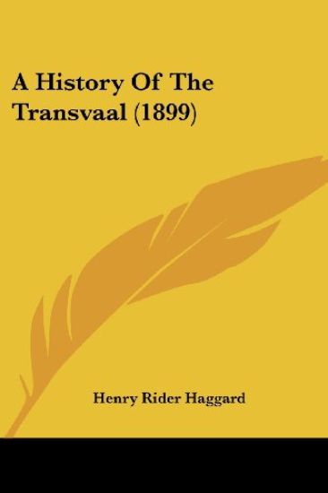 A History Of The Transvaal (1899)