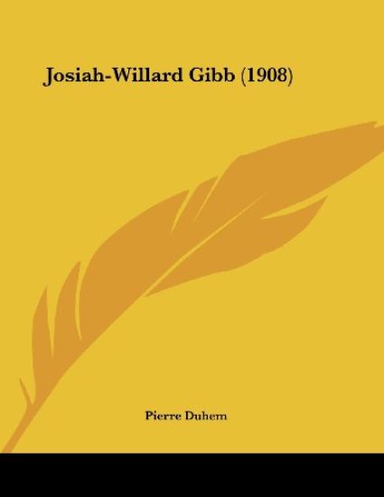 Josiah-willard Gibb