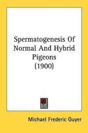 Spermatogenesis of Normal and Hybrid Pigeons