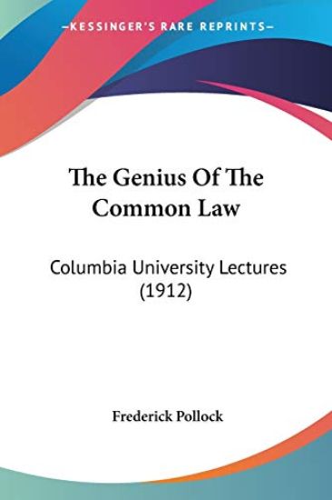The Genius of the Common Law