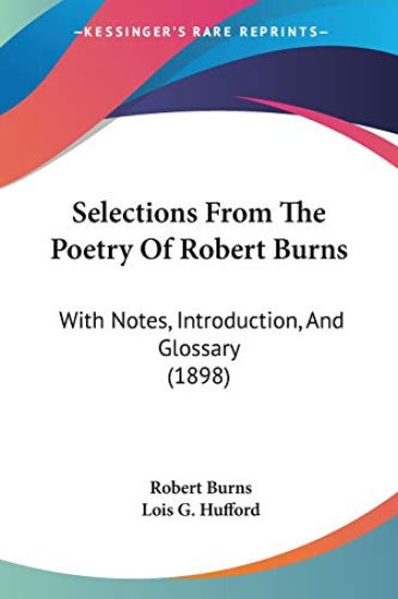 Selections from the Poetry of Robert Burns