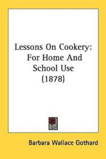 Lessons on Cookery