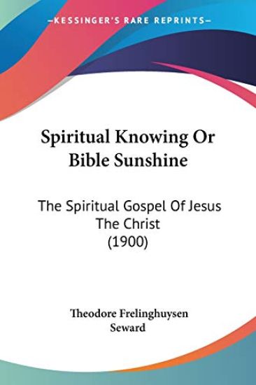 Spiritual Knowing or Bible Sunshine