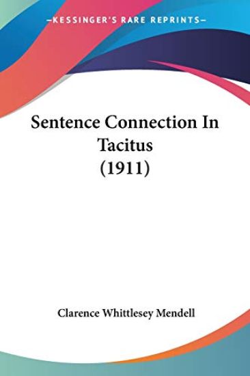 Sentence Connection in Tacitus