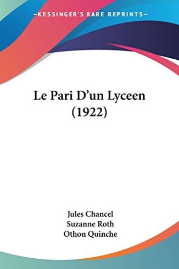Le Pari D'un Lyceen