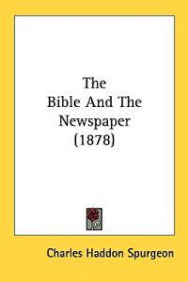 The Bible and the Newspaper