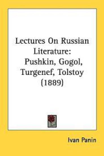 Lectures on Russian Literature