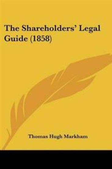 Shareholders' Legal Guide (1858)