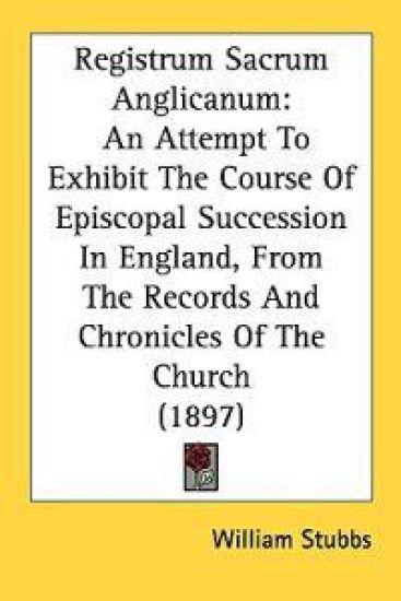 Registrum Sacrum Anglicanum