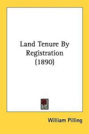 Land Tenure by Registration