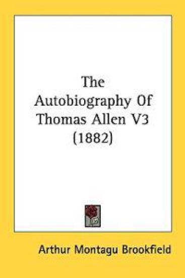 The Autobiography of Thomas Allen