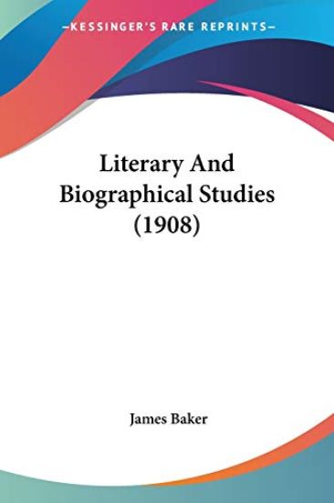 Literary and Biographical Studies