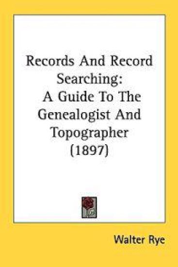 Records and Record Searching