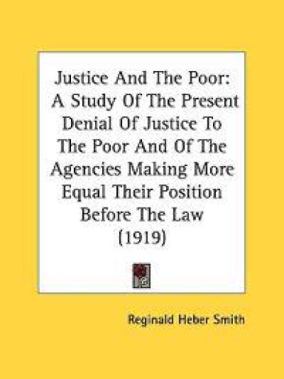 Justice and the Poor