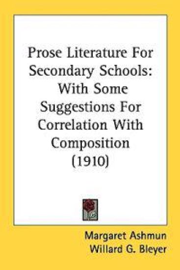 Prose Literature for Secondary Schools