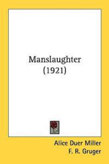 Manslaughter