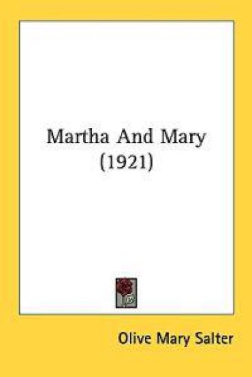 Martha and Mary