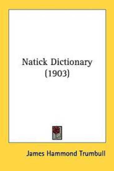 Natick Dictionary