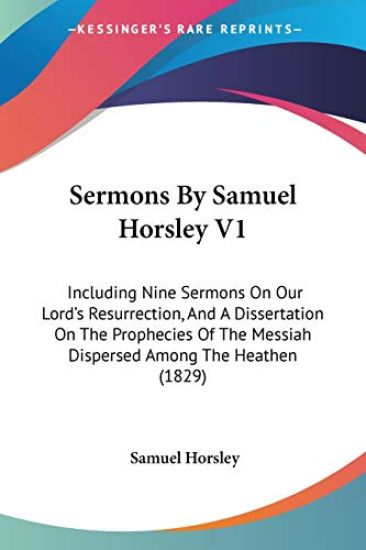 Sermons By Samuel Horsley V1