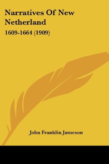 Narratives of New Netherland