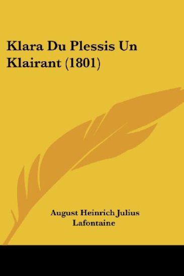 Klara Du Plessis Un Klairant (1801)