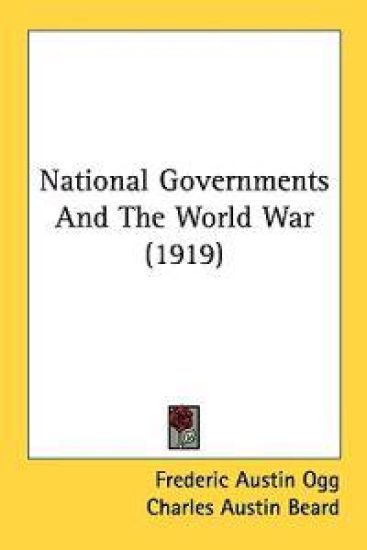 National Governments and the World War
