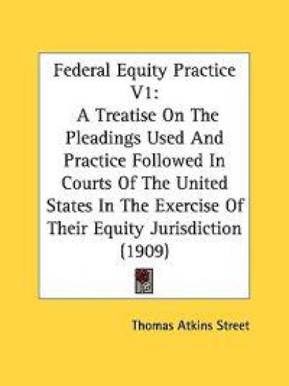 Federal Equity Practice