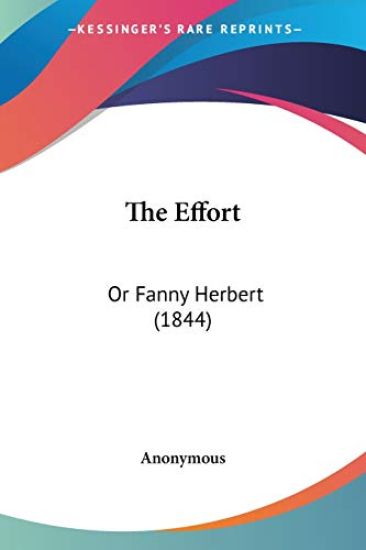 The Effort: Or Fanny Herbert (1844)
