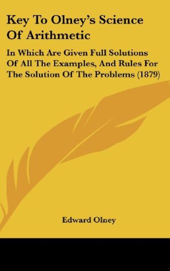 Key to Olney's Science of Arithmetic