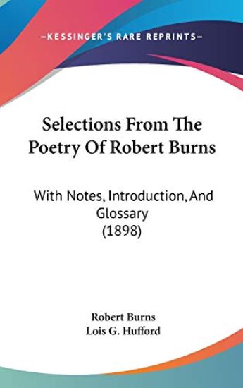Selections from the Poetry of Robert Burns