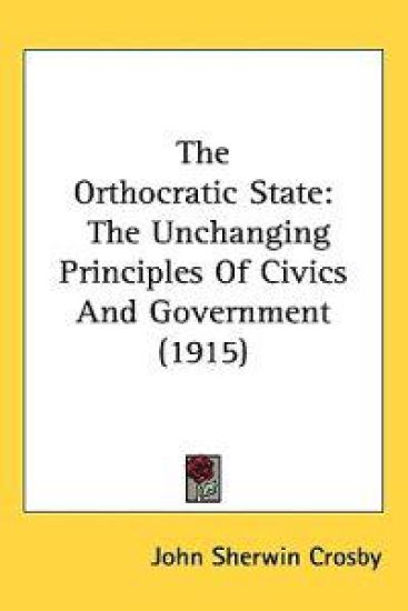 The Orthocratic State
