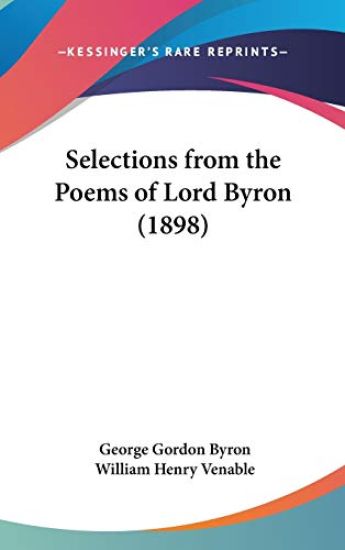 Selections from the Poems of Lord Byron