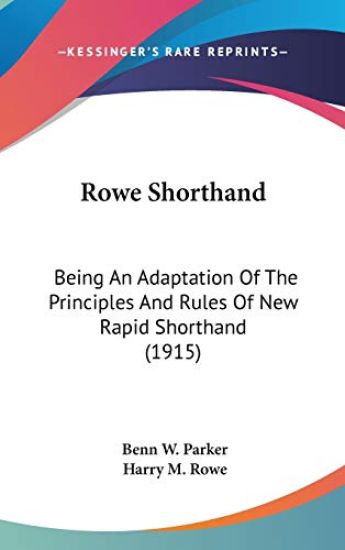 Rowe Shorthand