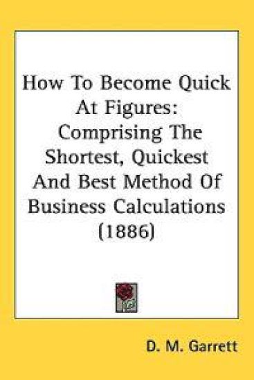 How to Become Quick at Figures
