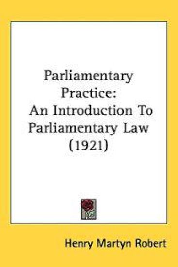 Parliamentary Practice