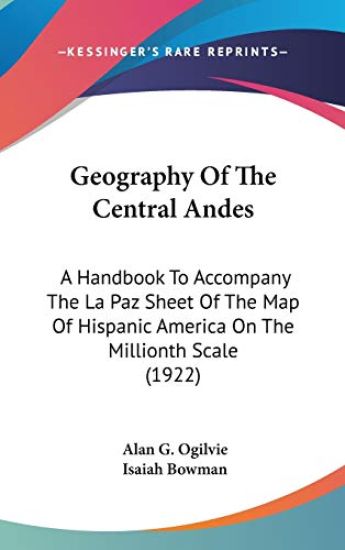 Geography of the Central Andes
