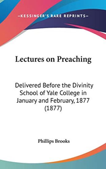 Lectures on Preaching