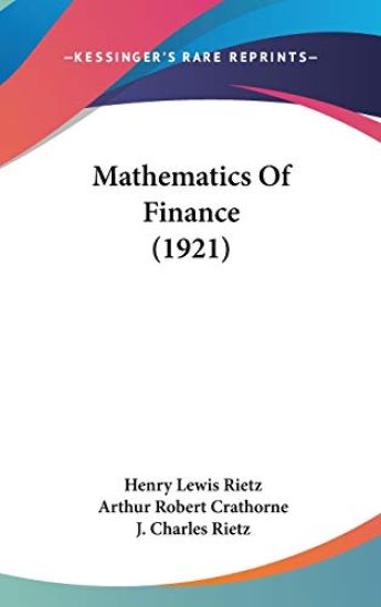 Mathematics of Finance
