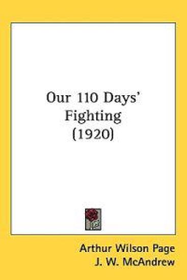 Our 110 Days' Fighting