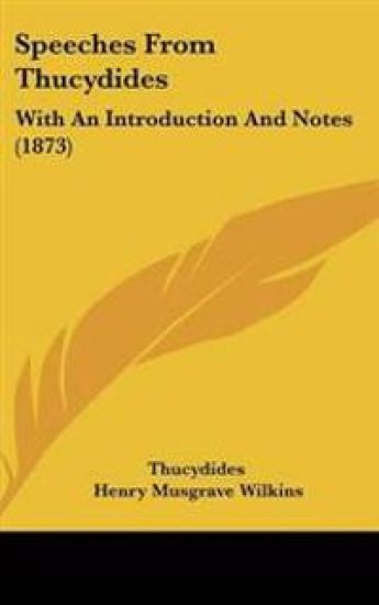 Speeches From Thucydides