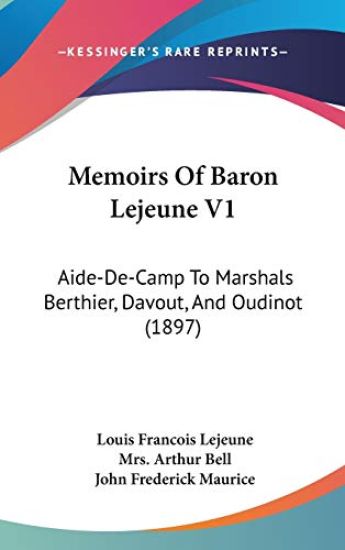 Memoirs of Baron Lejeune