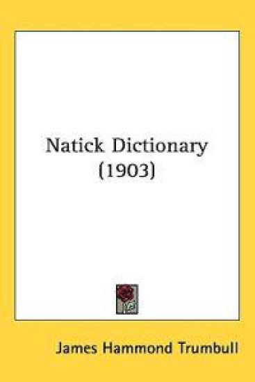 Natick Dictionary